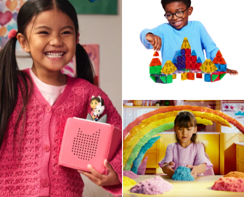 Toddler toys cover photo collage