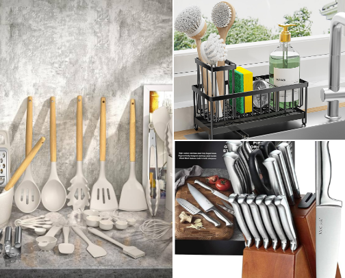 Kitchen Essentials cover photo collage