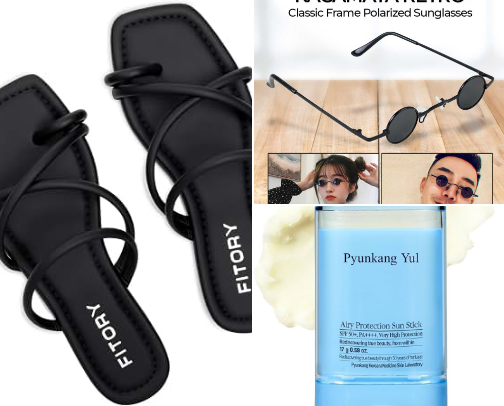 Sun's Out, Carts Out: 15 Trending Amazon Summer Accessories cover photo collage