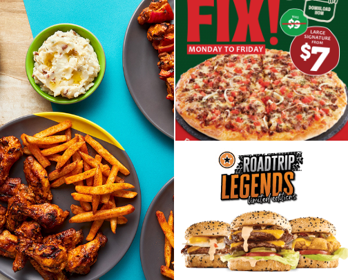 Restaurants cover photo collage