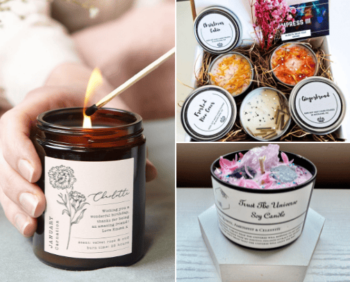 C A N D L E S ✨️ cover photo collage