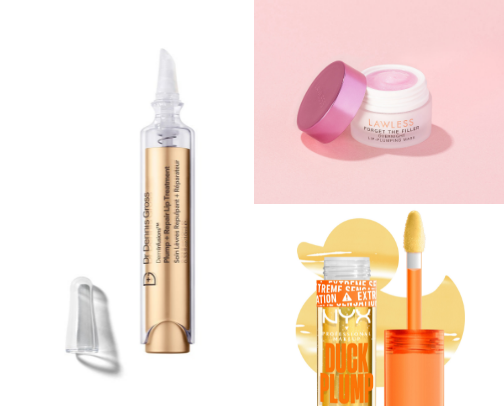 Lip PLUMPERS cover photo collage