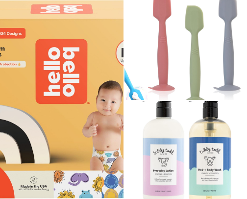 New baby must haves cover photo collage