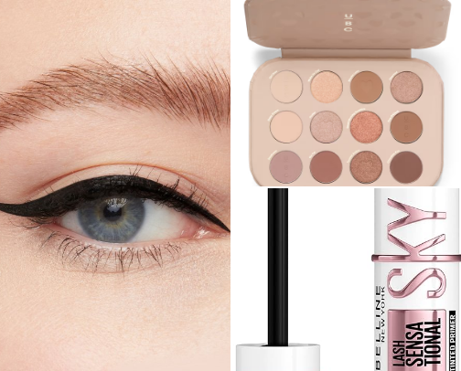 Cute makeup cover photo collage