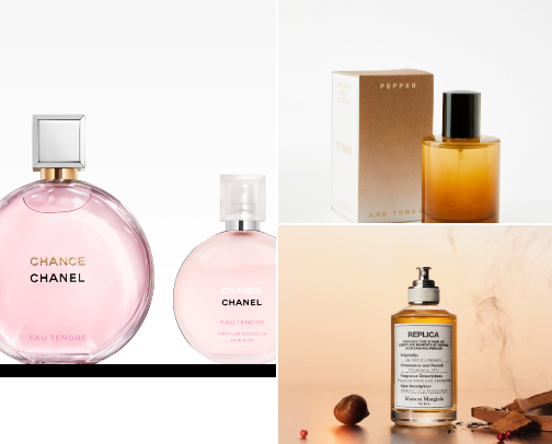 Perfume favorites cover photo collage