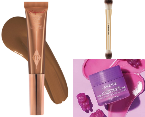 Make up, skincare, eg. for your flawless look cover photo collage