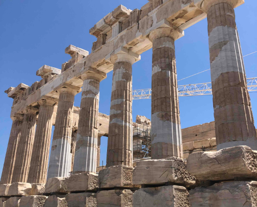Travel Athens cover photo collage