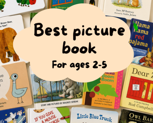 Picture Books Every Child Should Read (Ages 2–5) cover photo collage