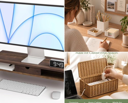 Small Space Organization & Storage Finds cover photo collage