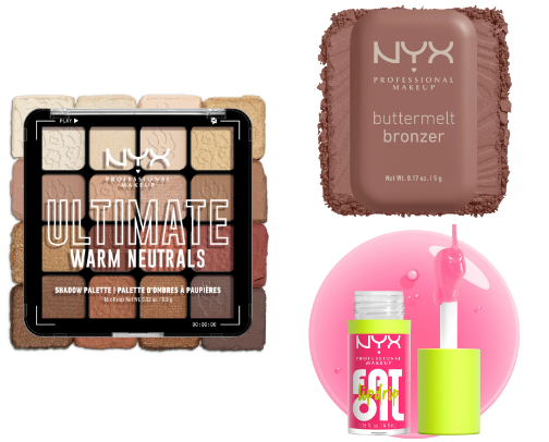 NYX favourites cover photo collage