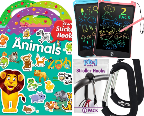 Toddler Travel Items! cover photo collage