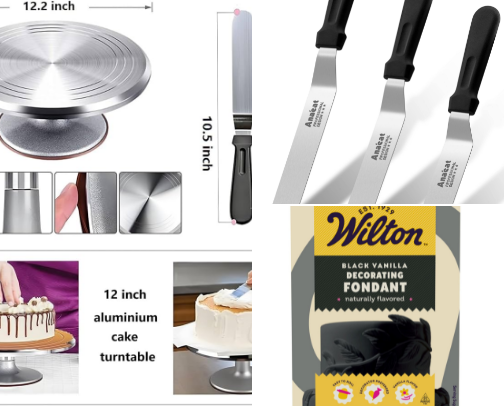 Cake Business Essentials: Tools, Packaging & Supplies I Actually Use (Morita Dulce) / Todo lo que uso en mi negocio de repostería cover photo collage