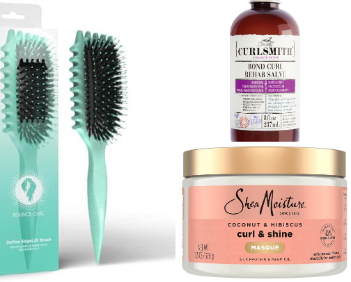 Curly Hair Essentials cover photo collage