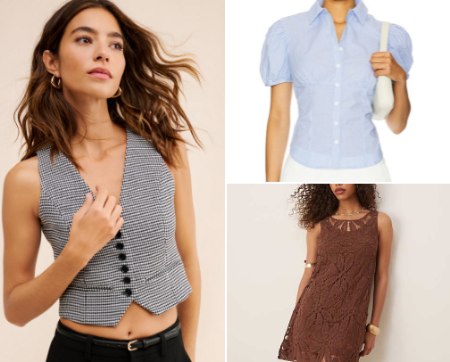 Business Casual Cool Girl Clothes cover photo collage
