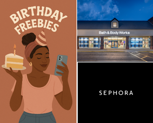 ✨Birthday Freebie Favorites✨ cover photo collage
