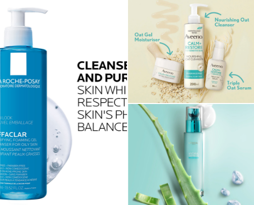 Skincare by Skin Type🧴 cover photo collage