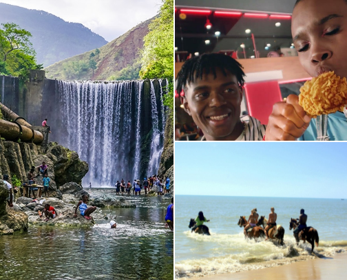 Place to visit in Jamaica when you’re on vacation.Hotels,Food and Excursions cover photo collage