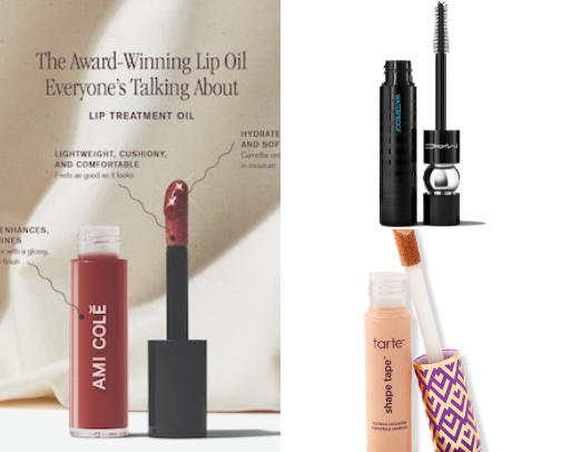 My favorite beauty recs cover photo collage