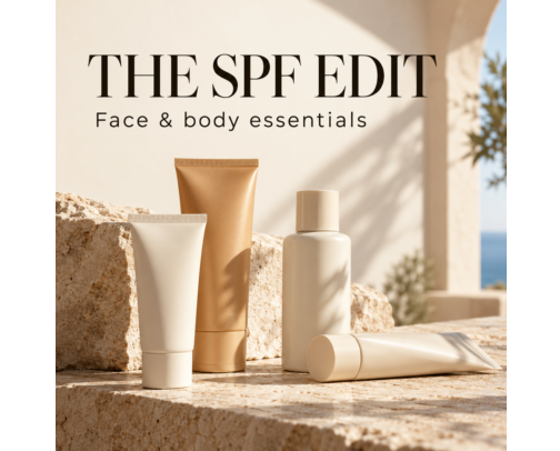 The SPF Edit ☀️ 20 Face & Body Sunscreens to Shop cover photo collage