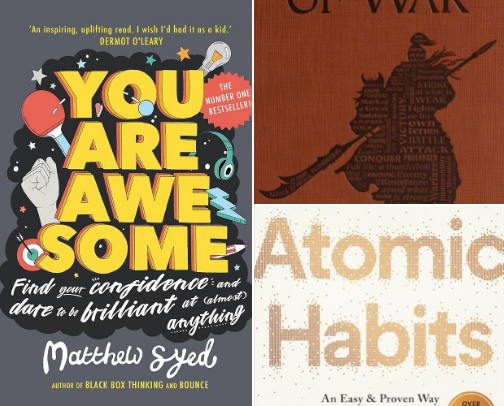 Must-Read Books for Growth cover photo collage