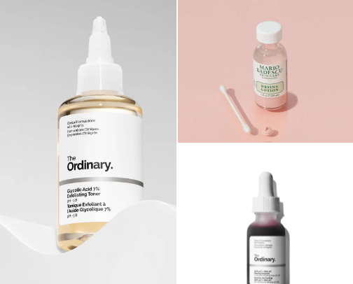 skincare for sensitive and acne-prone skin cover photo collage