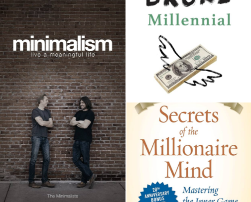 📚Self Help Books - Financial & Money Management cover photo collage