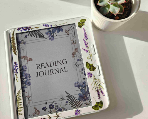 My Reading Journal cover photo collage