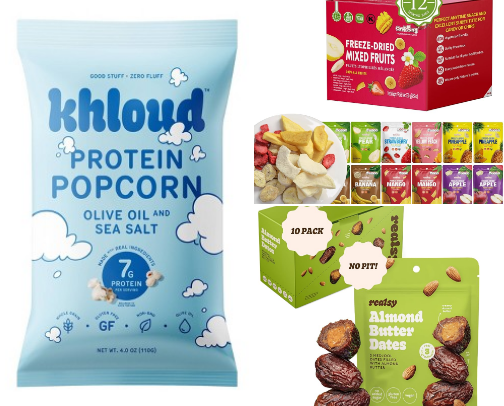 Healthy and Delicious Snacks For College Students cover photo collage