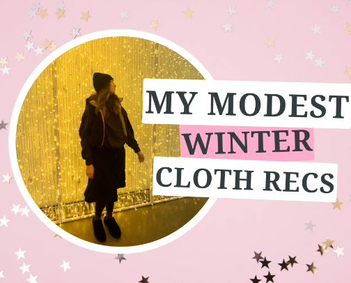 Modest Winter Wardrobe ❄️ cover photo collage