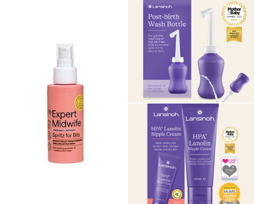 Pregnancy & Postpartum must haves! cover photo collage