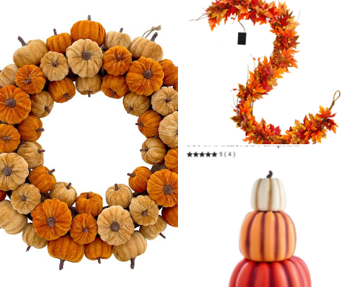 My Fall Home Decor cover photo collage