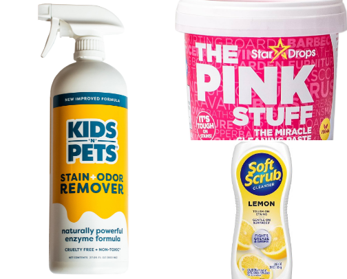 The Best Cleaning Products cover photo collage