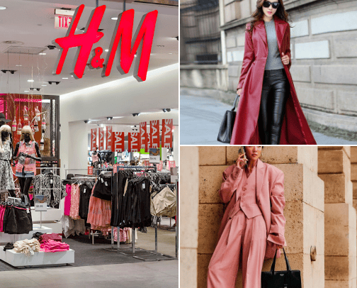 H & M Style cover photo collage