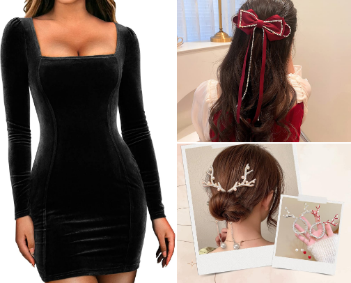 Christmas accessories that make you stand out cover photo collage