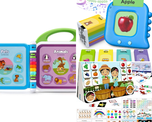 Toddler Toy Essentials cover photo collage