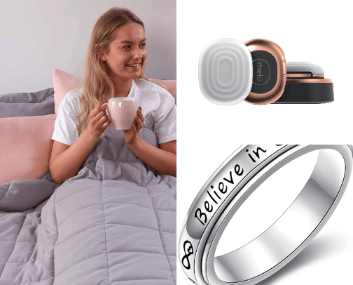 Anxiety Tools I Swear by 🪬🤯 cover photo collage