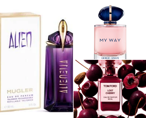 Head-turning perfumes🤍 cover photo collage