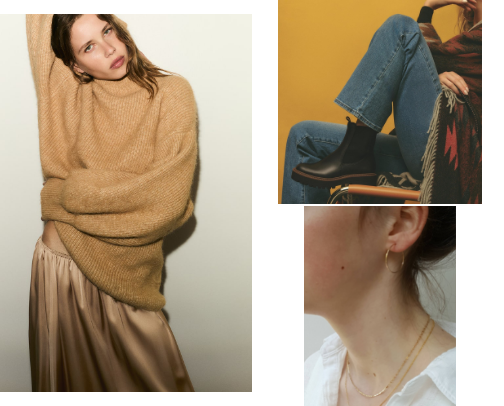 Soft Luxe Winter Layers I Reach For All Season cover photo collage