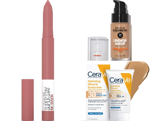 Everyday Makeup Favorites I Actually Use cover photo collage