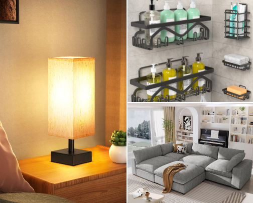 Home decor cover photo collage