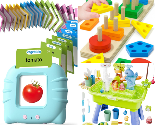 Amazon toddler favorites cover photo collage