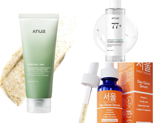 Mixed Sensitive Skincare Routine 🧖🏻‍♀️✨ cover photo collage