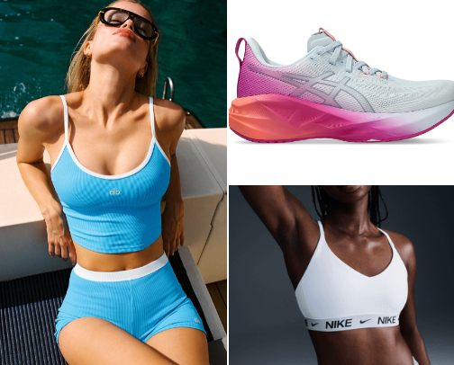 Active wear I adore cover photo collage
