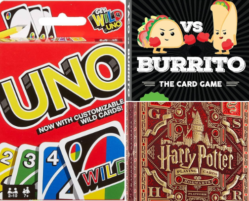 Fun Family Card and Board Games cover photo collage
