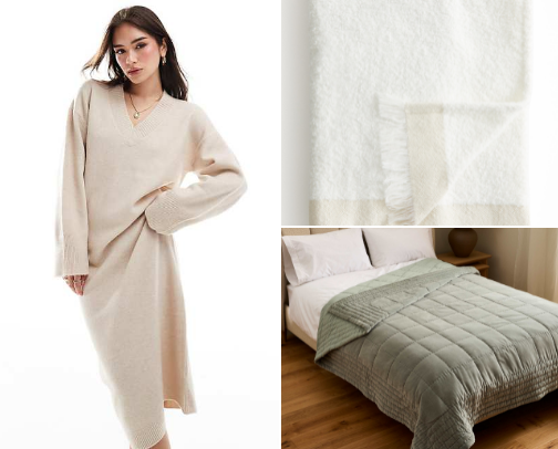 15 Living Room Throw Blankets That Look Expensive but Aren't cover photo collage