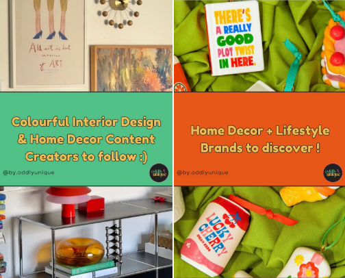 Interior Design & Home Decor Inspiration 💫💗 cover photo collage