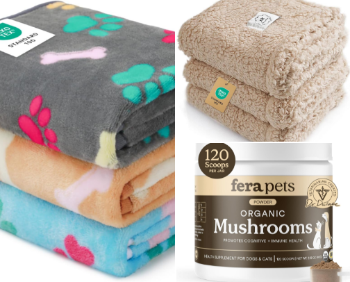 My Favorite Items for my Dogs cover photo collage