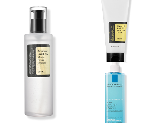 holy grail skincare & beauty products cover photo collage