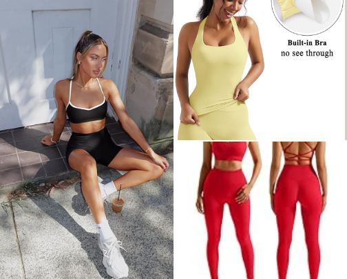Budget Friendly Gym Fits That Slay cover photo collage
