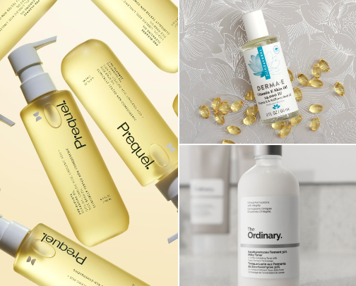 #1 - Dry, Sensitive, Pigmented, Tight cover photo collage